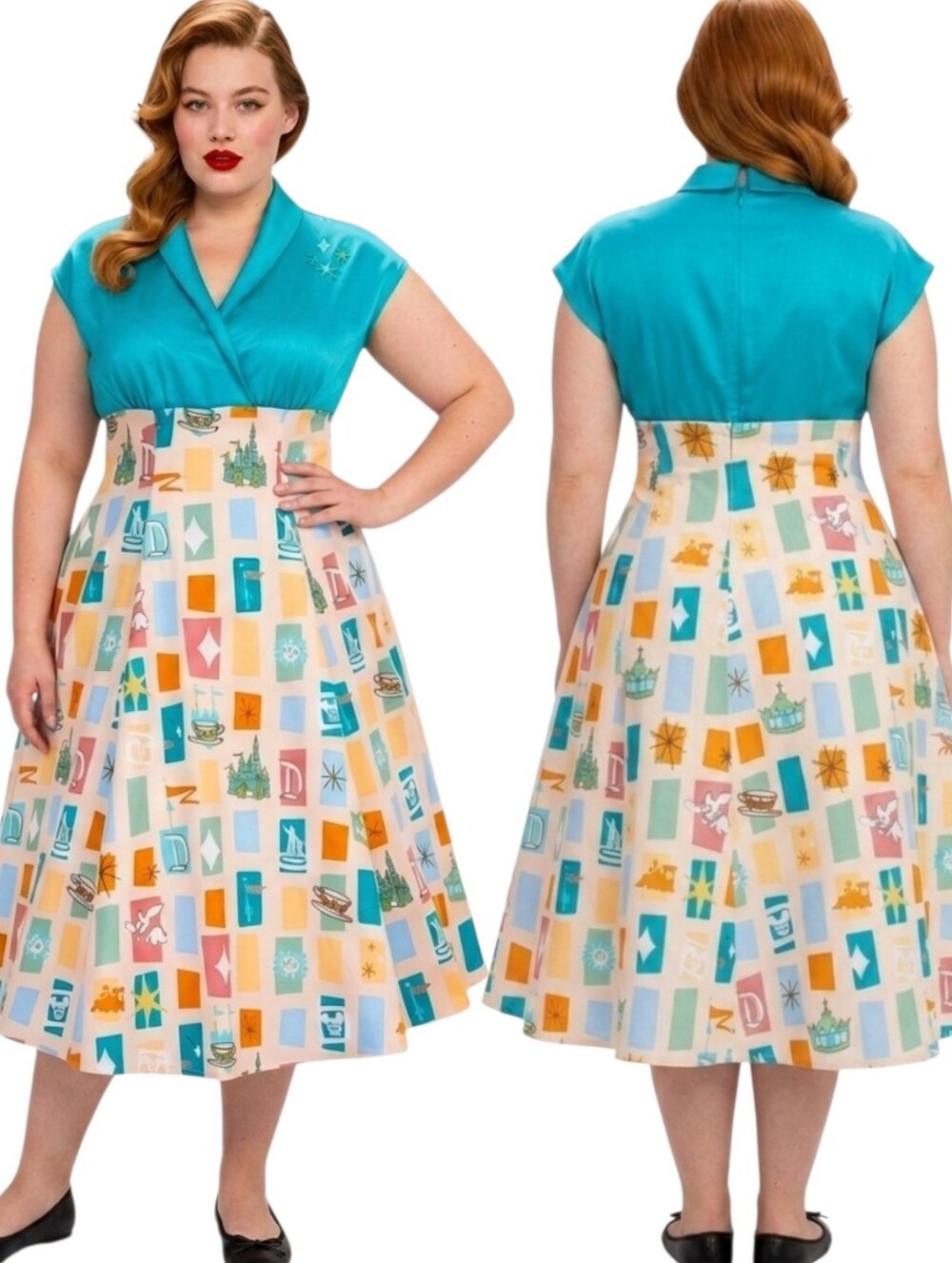 DISNEY The Dress Shop Fantasyland Dress - Size 2X
